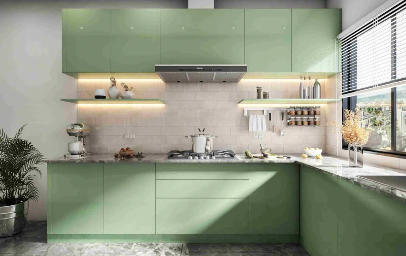 w23-pf-CapaciousModularLshapedKitcheninPastelgreencolour w23-pf-CapaciousModularLshapedKitcheninPastelgreencolour