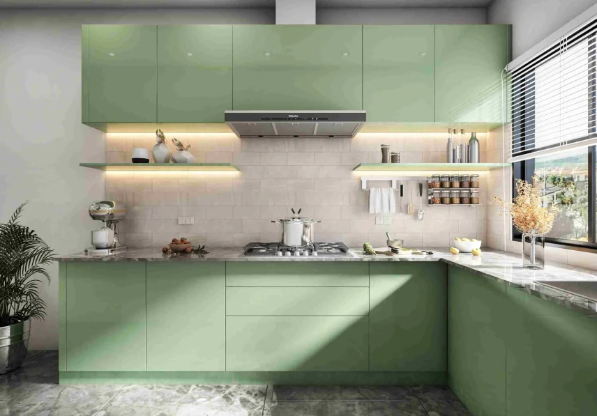 w23-pf-CapaciousModularLshapedKitcheninPastelgreencolour